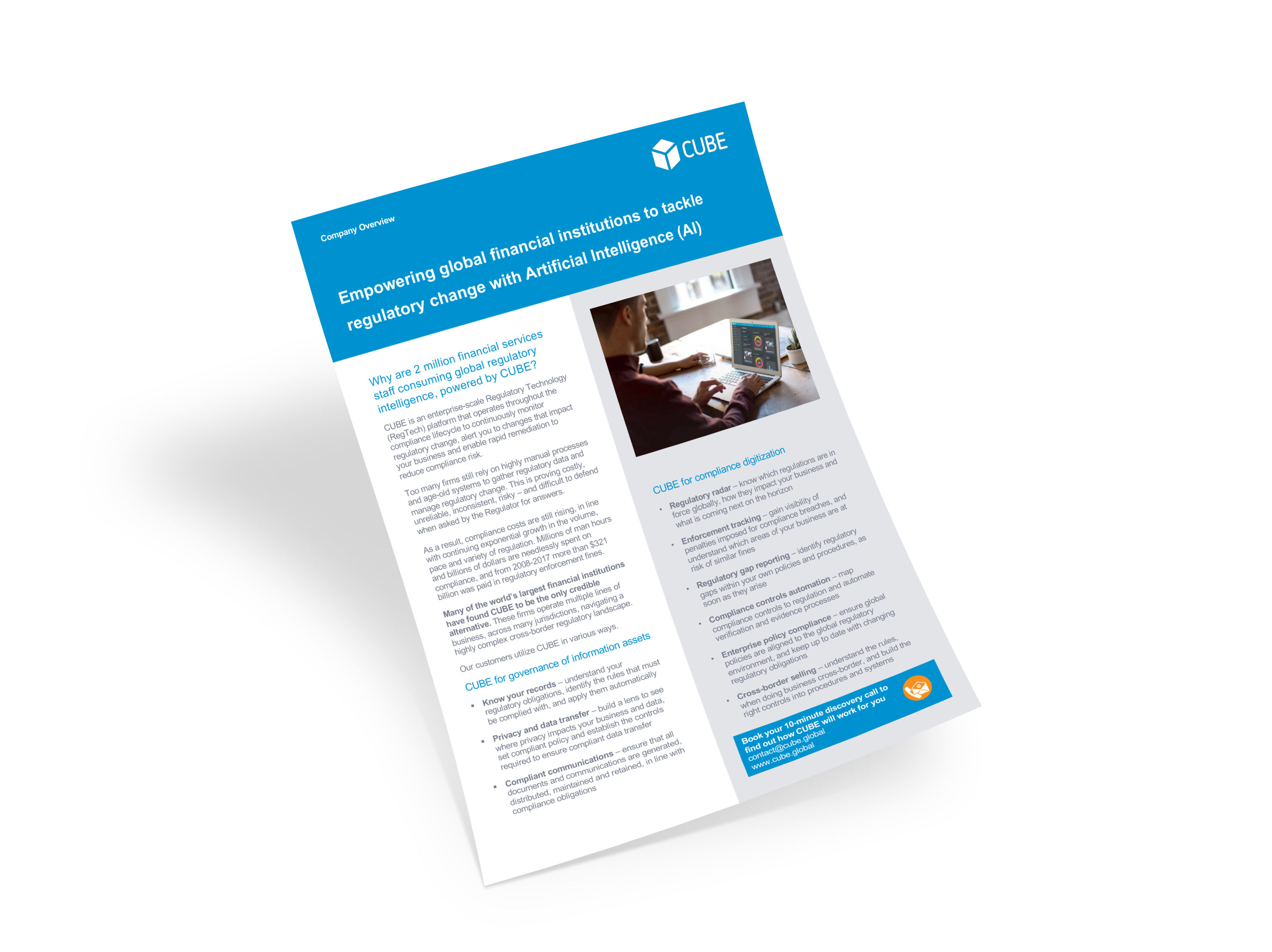 Factsheet: CUBE Overview